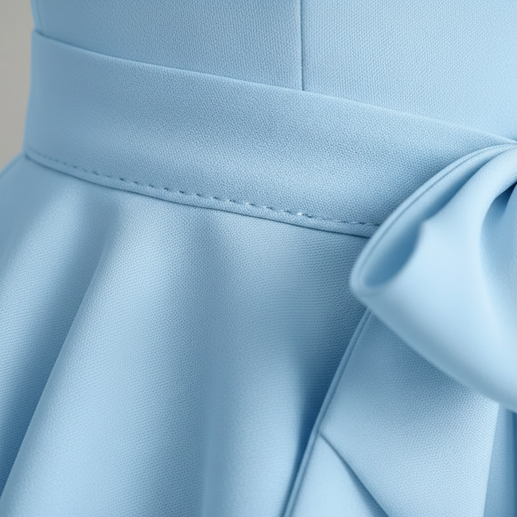 Sophia | Women's Wedding Guest Dress With Off Shoulder Neckline And Bow Detail | Elegant
