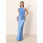 Sophia | Women's Wedding Guest Dress With One-Shoulder Neckline And Draped Fit | Elegant