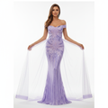 Sophia | Women's Wedding Guest Maxi Dress With Off Shoulder Neckline And Pleated Design | Elegant