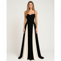 Sophia | Women's Wedding Guest Maxi Dress With Sweetheart Neckline And Spaghetti Straps | Elegant