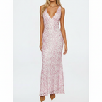 Sophia | Women's Wedding Guest Maxi Dress With V-Neck And Sleeveless Design | Elegant