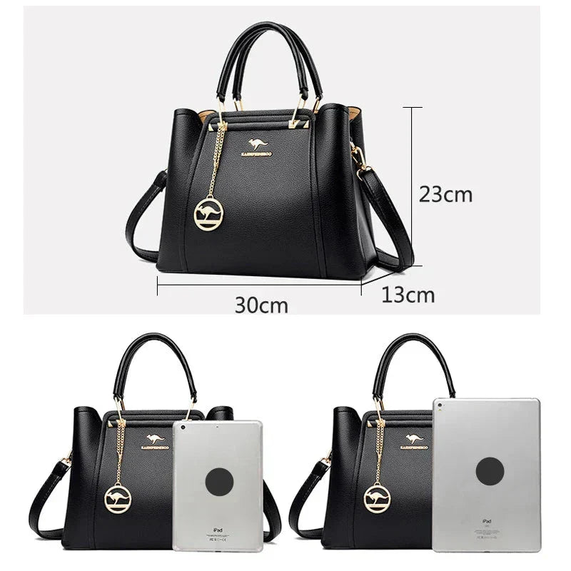 Zuri | Women’s Handbag With  Large Capacity And 3-Layer Design | Elegant