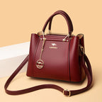 Zuri | Women’s Handbag With  Large Capacity And 3-Layer Design | Elegant