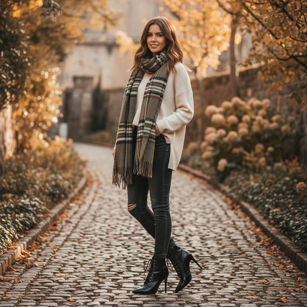 Ava | Women's Lace-Up Boots With Pointed Toe And Stiletto Heel | Glamorous