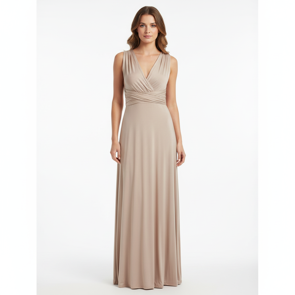 Harper | Women's Cocktail Maxi Dress With Sweetheart Neckline And Backless